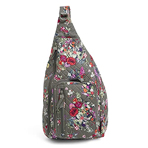 Vera Bradley Women's Cotton Sling Backpack Bookbag