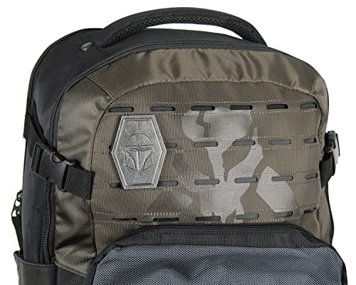 Star Wars The Mandalorian Bounty Hunter Laptop Tech Padded Sleeve Backpack