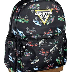 Monster Jam Trucks Dragon Zombie Grave Digger Megalodon All Over Print Backpack