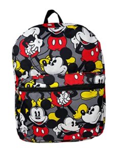 mickey mouse 16″ backpack with all over print- kmal