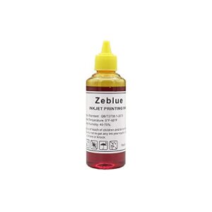 Zeblue 4 Colors Inkjet Printer Ink Refill Kit for Canon All Printers MG PG 240 243 245 CL 241 244 246 XL Inkjet Cartridges CISS System Color Set with 4 Free Syringes Print Ink(100/Bottle, 3BK/C/M/Y)