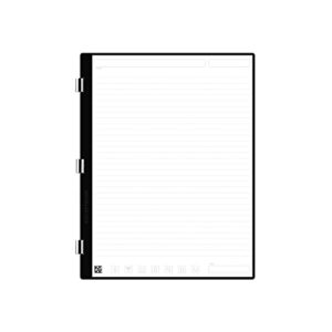 Rocketbook New Pro Lined Page Pack | Scannable Pro Pages for To Do Lists and Agendas - Write, Scan, Erase, Reuse | 20 Sheets | Letter Size: 7.8 in x 10.5 in