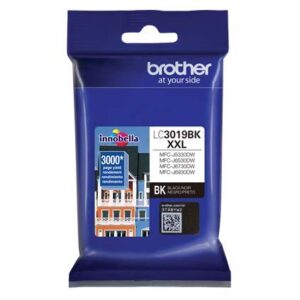 Brother LC-3019BK Super High Yield Ink Cartridge - Black - 2 Pack in Retail Packing …