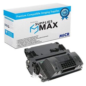 suppliesmax compatible replacement for micr print solutions mcr64xm micr toner cartridge (24000 page yield) – replacement to hp cc364x / troy 02-81301-001