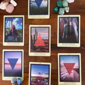 The Power of The Elements Oracle Cards. 45-Card Deck and Guidebook. Beautiful Colorful Images and Divinely Channeled Messages for Lovers of Oracle Cards