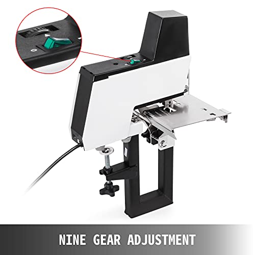 VEVOR Electric Stapler Rapid 106 Automatic Saddle Binding Machine Heavy Duty Flat and Book Binding Machine 2-50 Sheet 110V