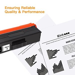 E-Z Ink (TM) Compatible Toner Cartridge Replacement for Brother TN-433 TN433 TN433bk TN431 Compatible with HL-L8260CDW HL-L8360CDW MFC-L8610CDW MFC-L8900CDW (1 Black, 1 Pack)