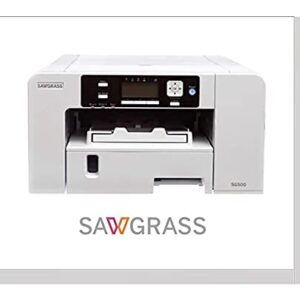 Sawgrass SG500 Sublimation Printer with Inks, 330 SHEETS SUBLIMAX Paper, 3 Rolls Tape, White