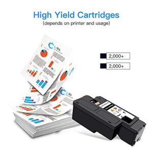 LxTek Remanufactured Toner Cartridge Replacement for Xerox WorkCentre 6027 6025, Phaser 6022 6020 Printer(2 Black 106R02759), High Yield