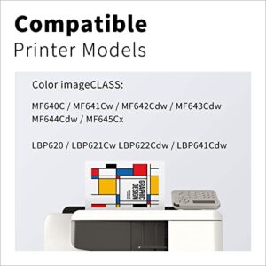 LEMERO UEXPECT Compatible Toner Cartridge Replacement for Canon 054 Toner Cartridge for Color imageCLASS MF641Cw MF644Cdw MF642Cdw LBP622Cdw MF640C LBP620 Laser Printer (Black,1-Pack)