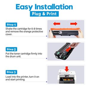 58X CF258X Compatible Toner Cartridge (No Chip, High Yield) Replacement for HP 58X CF258X 58A CF258A MFP M428fdw M428fdn M428dw M404 M428 Pro M404n M404dn M404dw ( 2 Pack