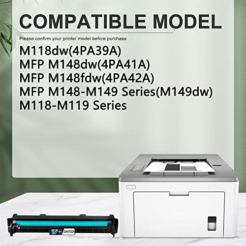 LVE 32A | CF232A | Black Drum - Compatible Replacement for HP 32A M118dw MFP M148dw MFP M148fdw MFP M148-M149 M118-M119 Printer (1-Pack, Black)