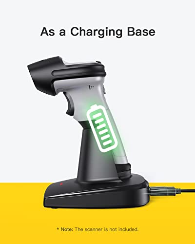 Inateck Barcode Scanner Charging Base, Easy to Use, Suitable for BCST-60, BCST-70, BCST-73, P6 and P7, Scanner Not Included