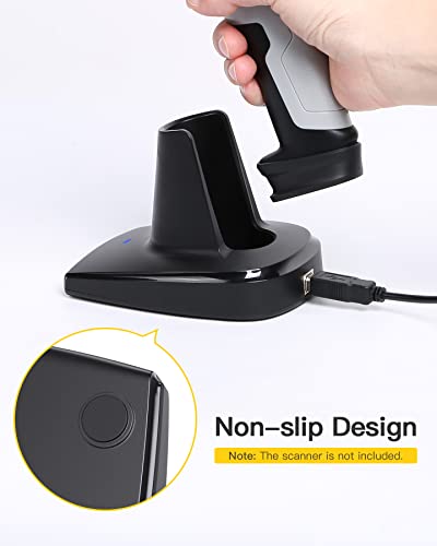 Inateck Barcode Scanner Charging Base, Easy to Use, Suitable for BCST-60, BCST-70, BCST-73, P6 and P7, Scanner Not Included