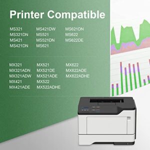 56F0Z00 Drum Unit - DRWN 1 Pack 56F0Z00 Imaging Drum Replacement for Lexmark MS321 MS321dn MS421 MS421dw MS521dn MS621dn MX321 MX421 MX521 MX521de MX521ade MX522 MX622 MX622adhe Printer