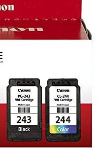 Canon PG-243/ CL-244 Ink Multi pack, Compatible to TR4520, MX492, MG2520, MG2922, TS302 and TS202 Printers