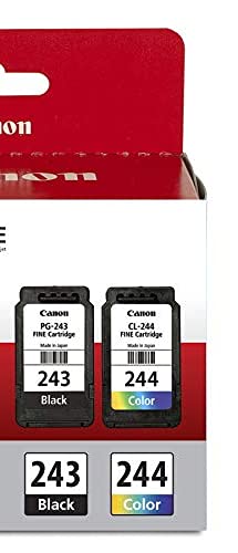 Canon PG-243/ CL-244 Ink Multi pack, Compatible to TR4520, MX492, MG2520, MG2922, TS302 and TS202 Printers