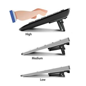 GPG2 ESC Flip Computer Keyboard and Laptop Stand with 3 Adjustable Angles, Fits Most Keyboards, Keyboard not Included