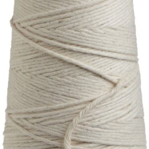 Regency Wraps Cotton Butchers Cooking Twine For Meat Trussing, Food Prep, Natural, 500 ft Cone (Pack of 1)