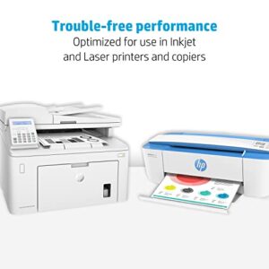HP Printer Paper | 8.5 x 11 Paper | MultiPurpose 20 lb | 3 Ream Case - 1500 Sheets | 96 Bright | Made in USA - FSC Certified | 112530C