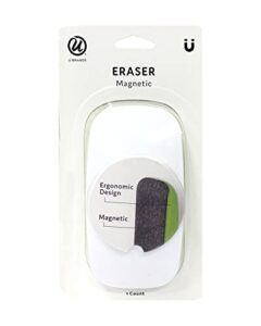 u brands magnetic dry erase board eraser, felt bottom surface, 4.5 x 2.25 x 1 inches – 581u04-16