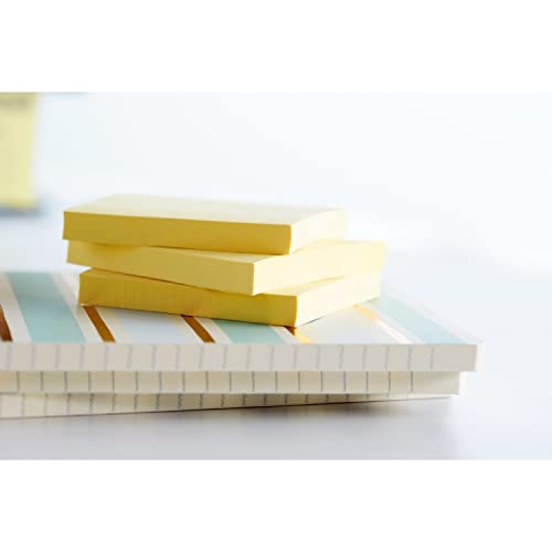 Post-it Notes, 3x3 in, 4 Pads, America’s #1 Favorite Sticky Notes, Canary Yellow (5400)