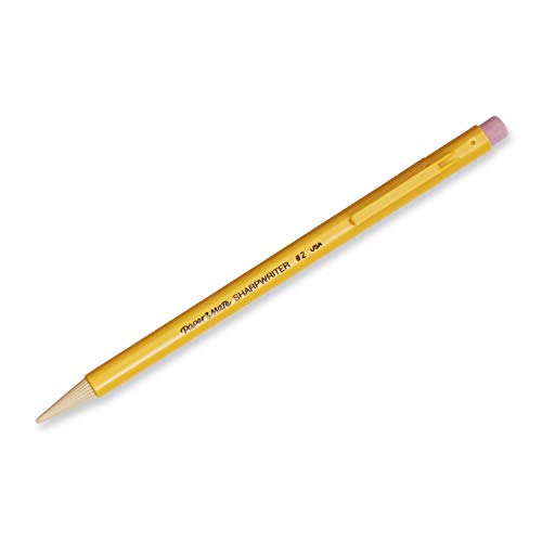 Paper Mate Mechanical Pencils, SharpWriter Pencils, 0.7mm, HB #2, Yellow, 36 Count