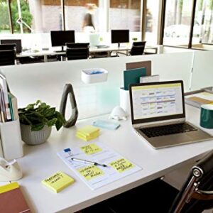 Post-it Notes, 3x3 in, 18 Pads, America's #1 Favorite Sticky Notes, Canary Yellow, Clean Removal, Recyclable (654-14+4YW)