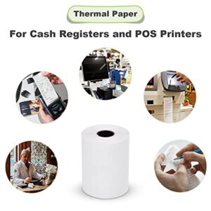 MFLABEL 2 1/4" x 50' Thermal Paper Cash Register POS Receipt Paper (50 Rolls)