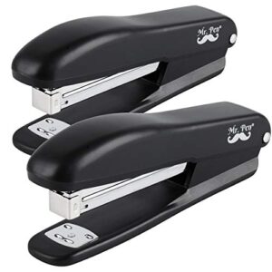 mr. pen staplers with 200 staples, 20 sheet capacity, pack of 2