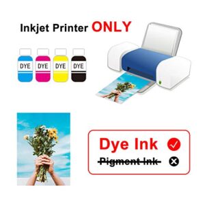 Koala Thin Inkjet Printer Paper for DIY Chip Bag and Print Brochure Flyer 8.5x11 Inches Glossy 100 Sheets 36Lb