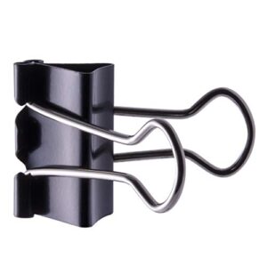 Officemate Small Binder Clips, Black, 12 Boxes of 1 Dozen Each (144 Total) (99020)