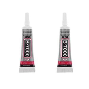 cat palm b-7000 adhesive, multi-function glues paste adhesive suitable for glass, wooden, jewelery, rhinestones, 0.9 oz, 2 packs