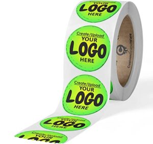 150 build your own stickers/labels – any design + logo – personalize your own business stickers – multi shapes, sizes, backgrounds, text stickers – gloss/matte labels (2 inch circle)