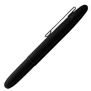 fisher space pen matte black bullet space pen with clip