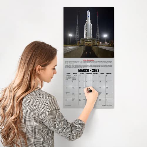 RED EMBER James Webb Space Telescope 2023 Hangable Monthly Wall Calendar |12" x 24" Open | Thick & Sturdy Paper | Giftable | Outer Space Universe NASA