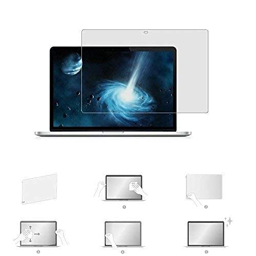 EooCoo Compatible with MacBook Air 13 inch Case 2021 2020 2019 2018 M1 A2337 A2179 A1932 with Retina Display Touch ID，Case + TPU Keyboard Skin Cover + Screen Protector - Crystal Clear