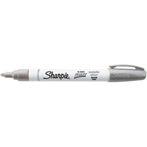 Sharpie 35560 Paint Marker, Oil Base, Medium Point, Silver