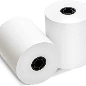 (50 Rolls) BPA FREE ROLLXY Thermal Paper - 3-1/8 x 230 Feet (CT-S300) 46 GSM …