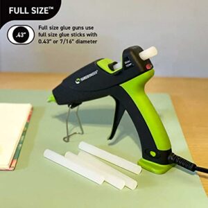 Surebonder Auto Shut Off Hot Glue Gun, Dual Temperature, Full Size, 1.5X Power of Full Size Glue Guns, Easy-Adjust Temp for Multiple Projects (Ultra Series DT-360F)