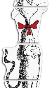 Eureka 847639 Dr. Seuss Cat in the Hat Large Party and Classroom Decoration Poster, 5 Feet Tall, 4pcs