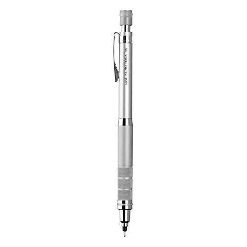 uni-ball Kuru Toga Elite Mechanical Pencil Starter Kit with Silver Barrel and 0.5mm Tip, 60 Lead Refills, and 5 Pencil Eraser Refills, HB #2