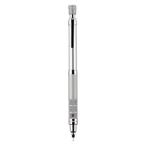 uni-ball Kuru Toga Elite Mechanical Pencil Starter Kit with Silver Barrel and 0.5mm Tip, 60 Lead Refills, and 5 Pencil Eraser Refills, HB #2