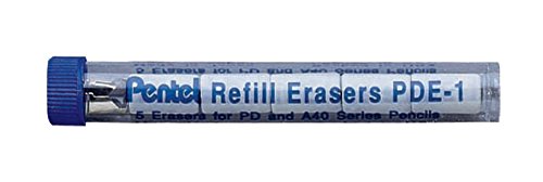 Pentel® Quicker Clicker™ Eraser Refills, Pack Of 15