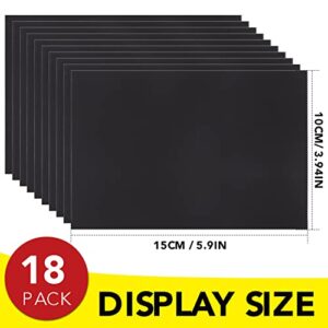 DIYMAG Magnetic Adhesive Sheets, |4" x 6"|, 18 Pack，Cuttable Magnetic Sheets，Flexible Magnet Sheets with Adhesive for Crafts, Photos and Die Storage, Easy Peel and Stick