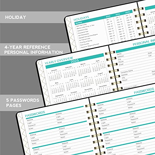 2023-2025 Monthly Planner - 2023 Monthly Planner from January 2023 to December 2025, 6.4'' x 8.5'' Monthly Planner with Tabs, 3 Year Monthly Calendar Planner 2023-2025 with Thick Paper