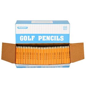rarlan golf pencils, 2 hb, pre-sharpened, 320 count bulk pack