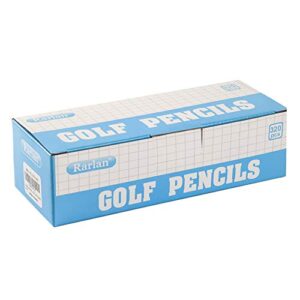 Rarlan Golf Pencils, 2 HB, Pre-Sharpened, 320 Count Bulk Pack
