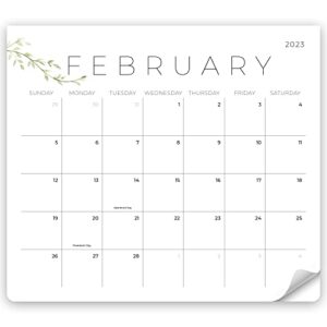 beautiful magnetic 2023 fridge calendar – beautiful monthly greenery calendar for easy planning – the perfect refrigerator calendar to stay on track with your appointments