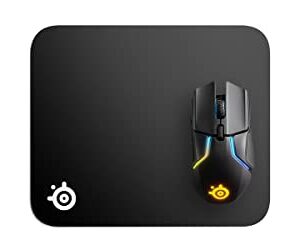 SteelSeries QcK Gaming Surface - Small Cloth - Mouse Pad of All Time - Optimized For Gaming Sensors